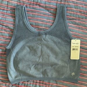 NWT Splendid Blue Mesh Sports Bra